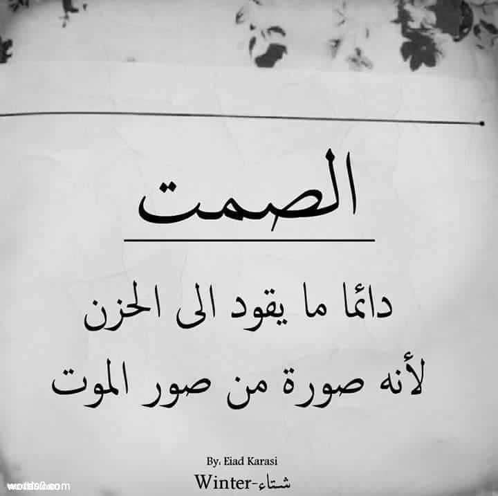 شعر عن الصمت
