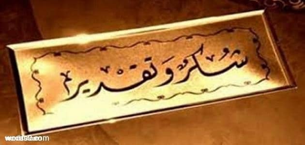 أشعار شكر وتقدير