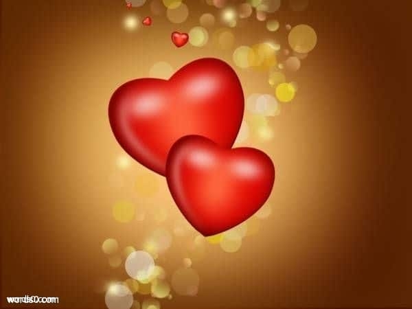 كلمات عشق عن الأحباب, رسائل عشق ورومانسية