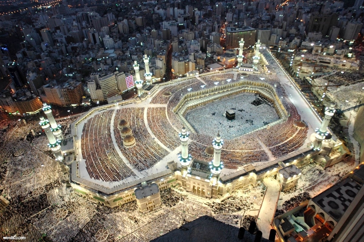 دعاء دخول الحرم ورؤية الكعبة المشرفة