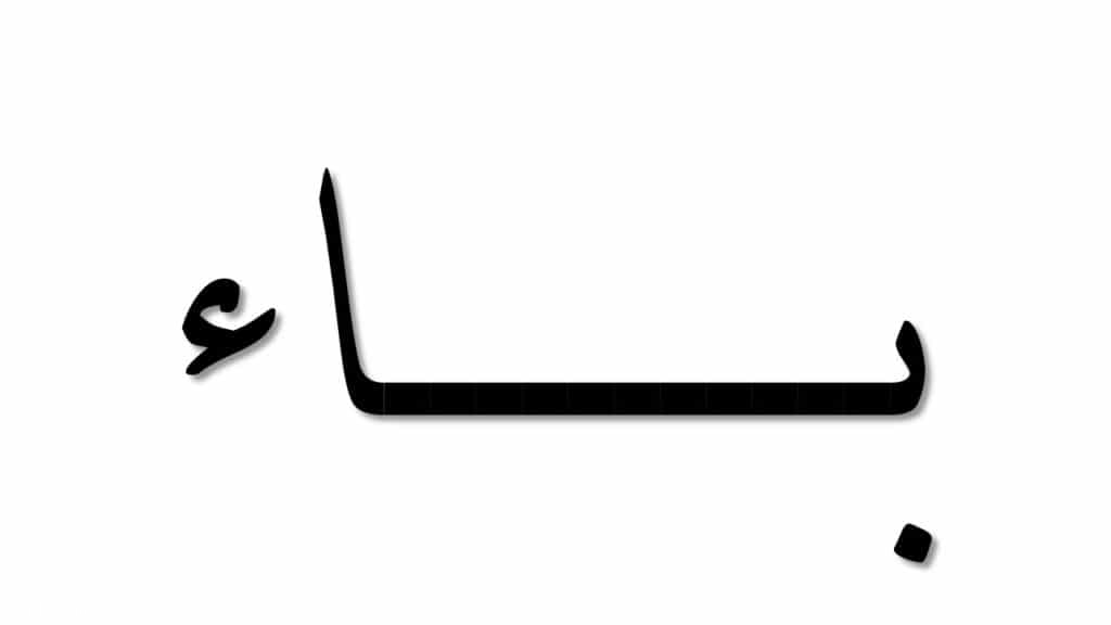 كلمات تنتهي بحرف الباء (ب)