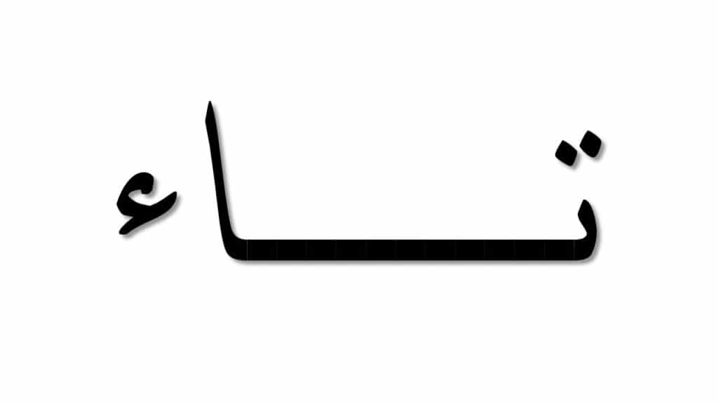 كلمات تنتهي بحرف التاء (ت)