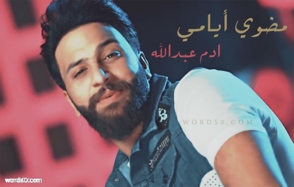 كلمات اغنية مضوي أيامي