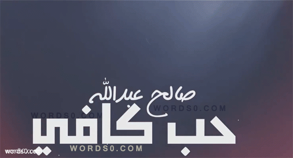كلمات اغنية حب كافي – صالح عبدالله , أنا عطيتك حب كافي