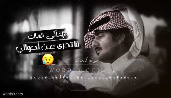 كلمات شيلة ياشاكي الحال حمزه العزي
